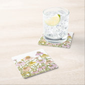 Waterverf botanische kunst kartonnen onderzetters (Insitu)