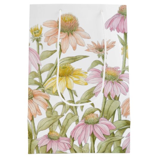 Waterverf botanische kunst medium cadeauzakje (Achterkant)