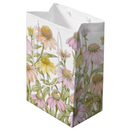 Waterverf botanische kunst medium cadeauzakje (Achterkant Gekanteld)