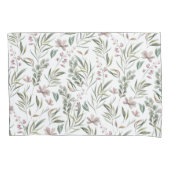 Waterverf Botanische Kussensloop (Voorkant)