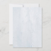 Waterverf Botanische lekkages Wedden sparen de dat Save The Date (Achterkant)