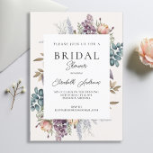 Waterverf Botanische lente Kaart