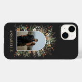 Waterverf botanische moderne folieboogfoto Cas Case-Mate iPhone Case (Achterkant (horizontaal))