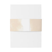 waterverf botanische monogram pastel Weddenschap Uitnodigingen Wikkel (Achterkant Voorbeeld)