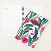 Waterverf Botanische papaver Planner (Display)