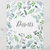 Waterverf Botanische recept Multomap Tabblad Divid (Voorkant)