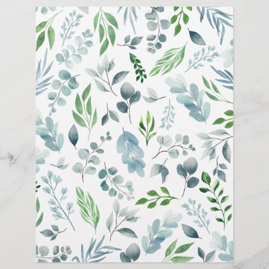 Waterverf Botanische recept Multomap Tabblad Divid (Achterkant)