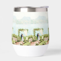 Waterverf Botanische Trouwmok – Cadeautje voor gas