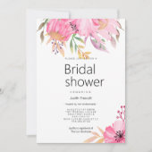 Waterverf botanische tuin bloementuin Vrijgezellen Kaart (Voorkant)