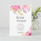 Waterverf botanische tuin bloementuin Vrijgezellen Kaart (Staand voorkant)