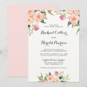 Waterverf botanische tuin kaart (Voorkant / Achterkant)