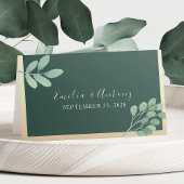 Waterverf Botanische Wedding Place Card Plaatskaartje