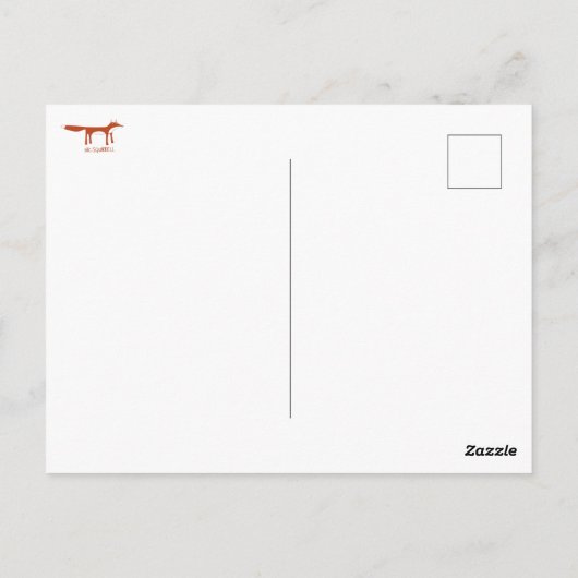 Waterverf Botanische wilde bloem Hedgerow schilder Briefkaart (Achterkant)