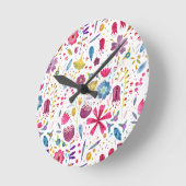 Waterverf Botanische wilde bloem Hedgerow schilder Ronde Klok (Hoek)