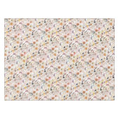 Waterverf Botanische Wildflower Vlinder Initialen Tafelkleed (Voorkant (Horizontaal))