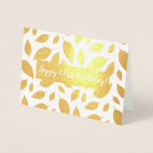 Waterverf Bouquet Custom All-Occasion Folie Kaarten (Voorkant)