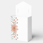 Waterverf Bouquet Dank u Blush ID654 Bedankdoosjes (Geopend)