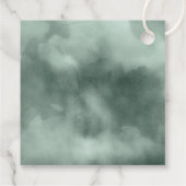 Waterverf Bouquet Dank u Blush ID654 Bedankjes Labels (Achterkant)