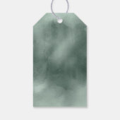 Waterverf Bouquet Dank u Blush ID654 Cadeaulabel (Achterkant)