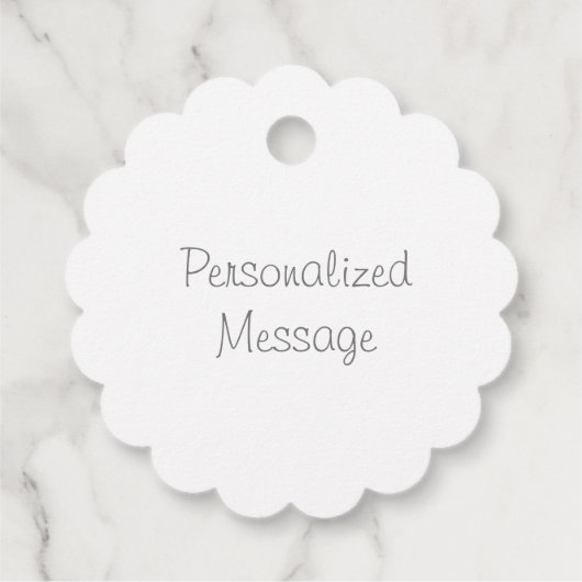 Waterverf Bouquet met meerdere kleuren Bedankjes Labels (Achterkant)