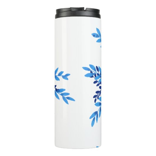 Waterverf Bouquet Thermosbeker (Achterkant)