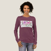 Waterverf Bouquet Tri-Blend Shirt (Voorkant)