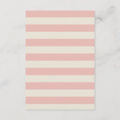 Waterverf Bouquet, Vrijgezellenfeest informatiekaa Informatiekaartje (Achterkant)