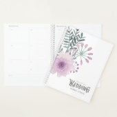 Waterverf Bouquet Wedding Lila ID654 Planner (Display)
