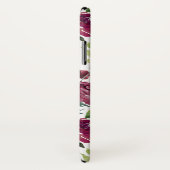 Waterverf Bourgogne Bloemen | Bloemenpatroon Case-Mate iPhone Case (Achterkant / rechts)