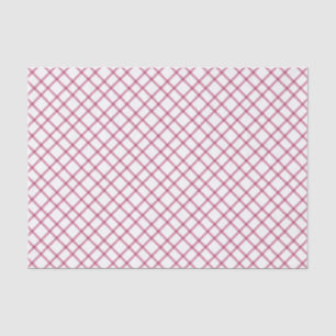Waterverf Bourgogne Christmas Plaid Tissuepapier