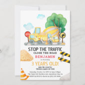 Waterverf Bouwkinderen elke dag Kaart (Voorkant)