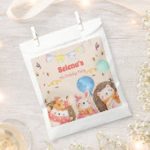 Waterverf boviene kinderen Birthday Bedankzakje (Geknipt)