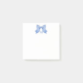 Waterverf Bow Monogram Post-it® Notes (Voorkant)