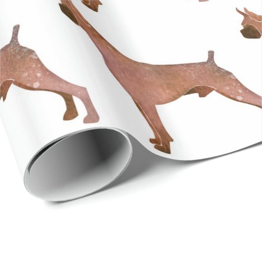 Waterverf Boxer Cadeaupapier (Rol Hoek)