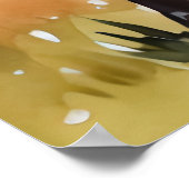 Waterverf Boxer Dog Poster (Hoek)