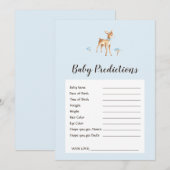 Waterverf Boy Deer Baby Predicted Game (Voorkant / Achterkant)