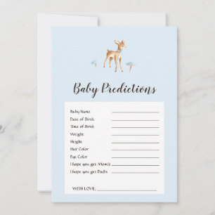 Waterverf Boy Deer Baby Predicted Game