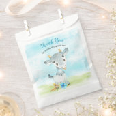 Waterverf Boy Goat Boerderij Dank u Bedankzakje (Geknipt)