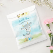 Waterverf Boy Goat Boerderij Dank u Bedankzakje (Gezegeld)