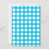 Waterverf Boy Piggy Boerderij Dank u Bedankkaart (Achterkant)