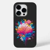 Waterverf Brain Art Case-Mate iPhone Case (Achterkant)