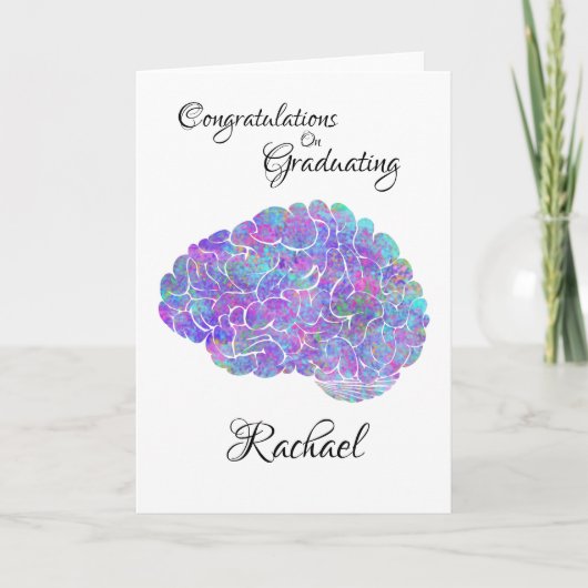 Waterverf Brain Kaart (Voorkant)