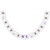 Waterverf bramen 1e verjaardagsfeestje vlaggetjes (Alle)