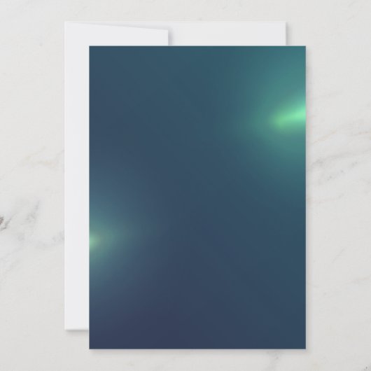 Waterverf Branch, Balls Company Party Invitation Kaart (Achterkant)