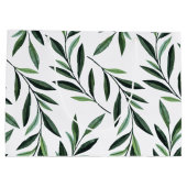 Waterverf Branches Patroon Groot Cadeauzakje (Achterkant)