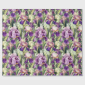 Waterverf-brede riskaflooppapierrol cadeaupapier (Vlak)