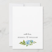 Waterverf Bridal Brunch Kaart (Achterkant)