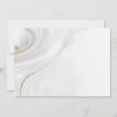 Waterverf Bridal Luncheon Kaart (Achterkant)