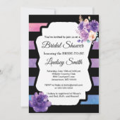 Waterverf Bridal Shower Kaart (Voorkant)