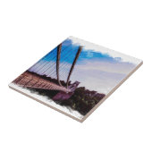 Waterverf Bridge Tegeltje (Zijkant)